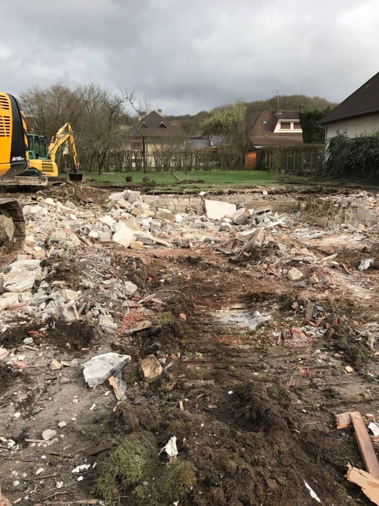 demolition extention saumur